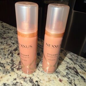 2 X Nexxus Volume Medium Hold Mousse New 2 oz Travel Size